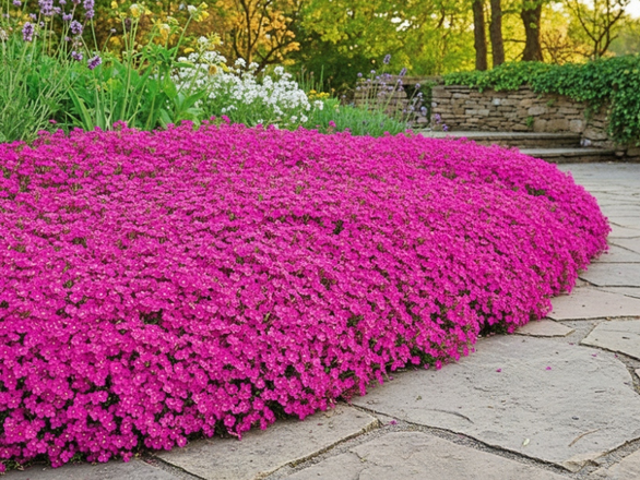  Żagwin 'Aubrieta cultorum' Audrey Red - zdjęcie główne
